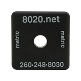 40-2030 - 40-4040 End Cap Black w/ Push-In