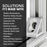 4332 - 15 Series 2 Hole - Gusseted Inside Corner Bracket