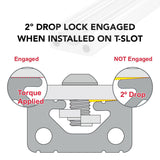 1050 - 1.00” X 0.50” T-Slotted Profile - Single Open T-Slot