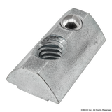 13037 - 1/4-20 Self-Aligning Roll-in T-Nut with Ball Spring