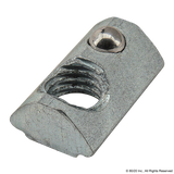 13084 - M5 Self-Aligning Roll-in T-Nut with Ball Spring