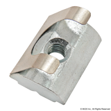 13089 - M4 Short Self-Aligning Roll-in T-Nut with Spring Leaf
