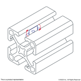 14161 - 1/4-20 Economy Drop-in T-Nut