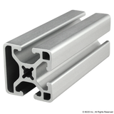 1503-LS - 1.5” X 1.5” Lite Smooth Surface T-Slotted Profile - Three Adjacent Open T-Slots