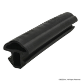 2829 - 15 & 40 Series Rubber Door Seal (sold by the ft)
