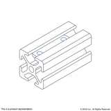 3280 1/4-20 Double Slide-in Economy T-Nut