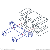 3351 - 10 Series Double End Fastener Clip