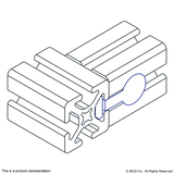 3395 - 10 Series 10-32 Standard Anchor Fastener Assembly