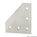 4151 - 10 Series 5 Hole - 90 Degree Angled Flat Plate
