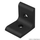 4302-BLACK - 15 Series 2 Hole - Inside Corner Bracket