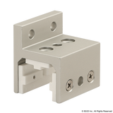 6415 - 10 Series Single Flange Short Linear Bearing with Brake Holes