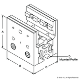 6730 - 10 Series Short - Single Mount Unibearing™ Assembly