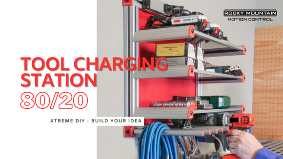 Tool Charging Station with 80/20