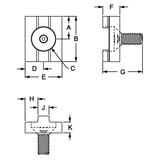 2067 - 10 Series Economy Sliding Door Glide