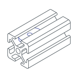 30-3796 - M8 Slide-in Economy T-Nut - Centered Thread