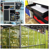 40-4040 - 40mm X 40mm T-Slotted Profile - Four Open T-Slots
