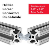 33450 -Hidden Corner Connector: Inside-Inside
