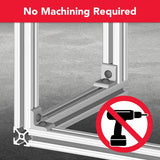 4119 - 10 Series 2 Hole - Inside Corner Bracket