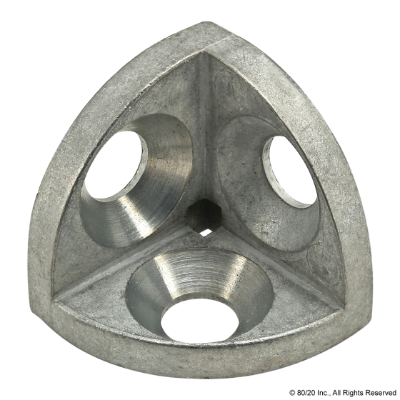 14112 - 30 Series 3 Way - Rounded Corner Bracket **40% CLEARANCE APPLIED AT CHECKOUT**