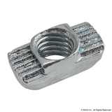 14162 - 10 & 25 Series Drop-In T-Nut 10-32 ZINC