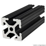 1515-BLACK - 1.50” X 1.50” T-Slotted Profile - Four Open T-Slots