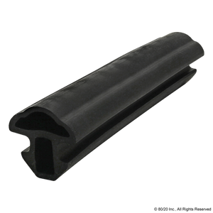 2829 - 15 & 40 Series Rubber Door Seal (sold by the ft)