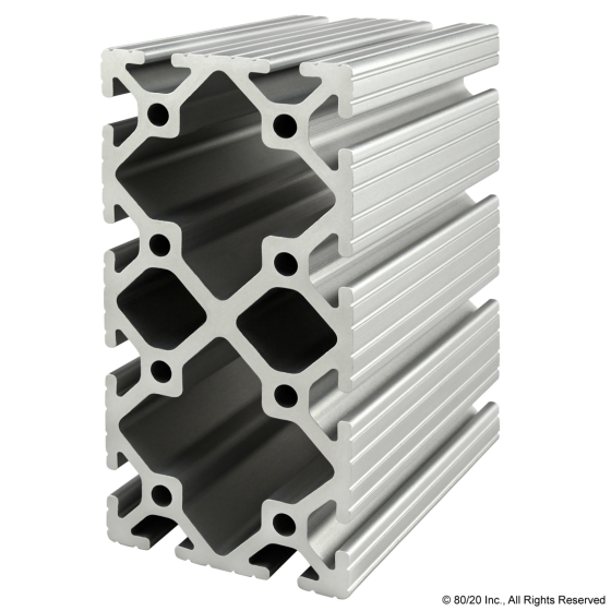 3060 - ﻿3” X 6” T-Slotted Extrusion