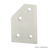 4145 - 10 Series 4 Hole - 45 Degree Angled Flat Plate
