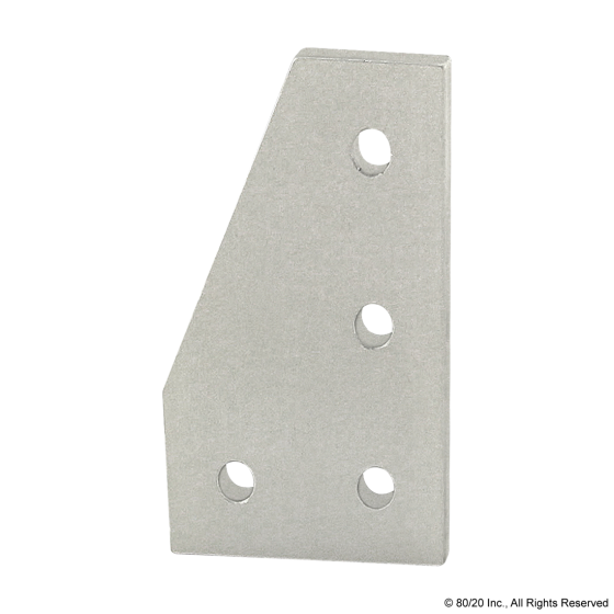 4150 - 10 Series 4 Hole - 90 Degree Angled Flat Plate