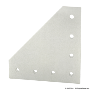 4352 - 15 Series 7 Hole - 90 Degree Angled Squared Flat Plate